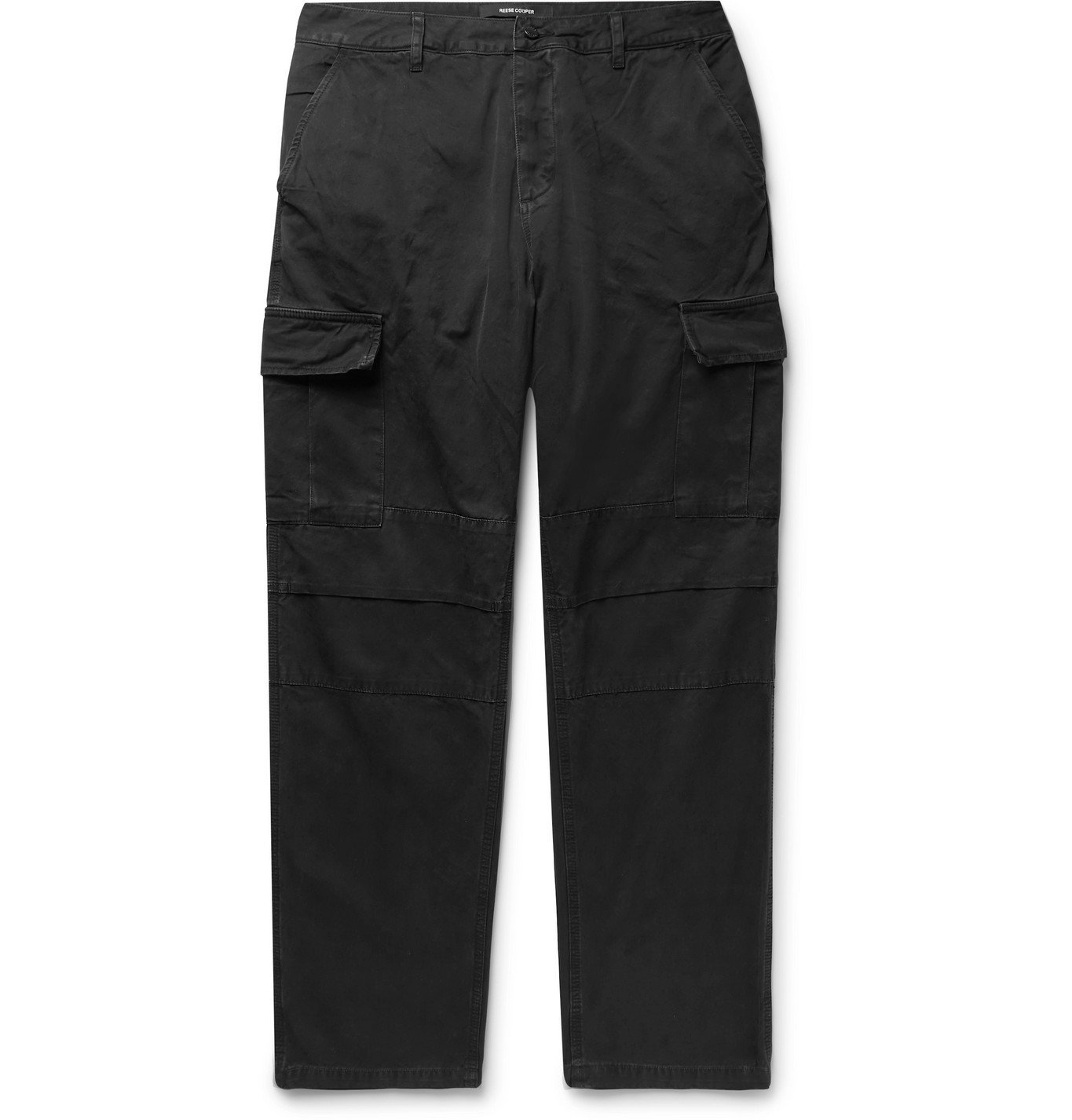 Reese Cooper® - Cotton-Twill Cargo Trousers - Black Reese Cooper
