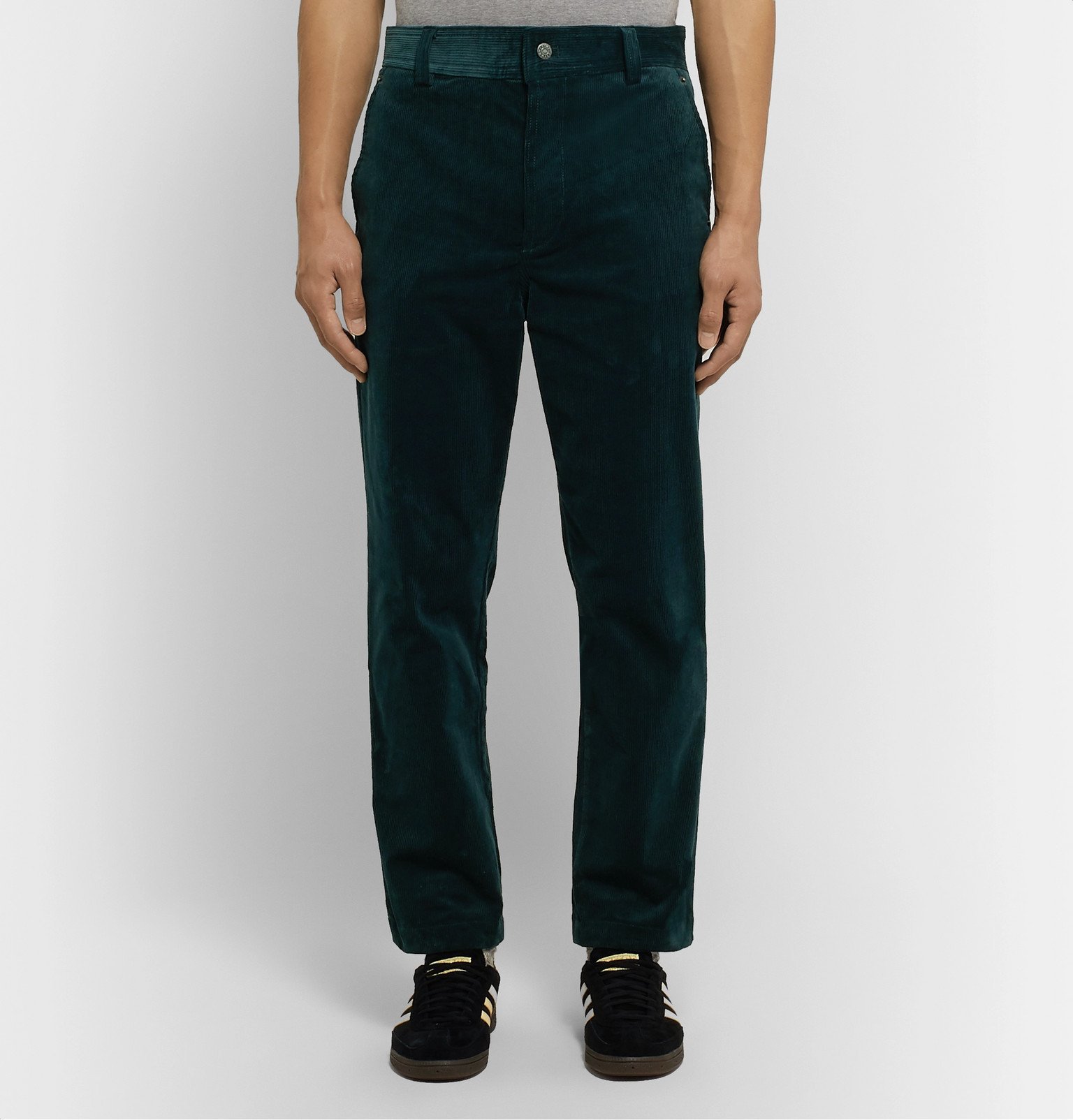 Club Monaco - Cotton-Corduroy Trousers 