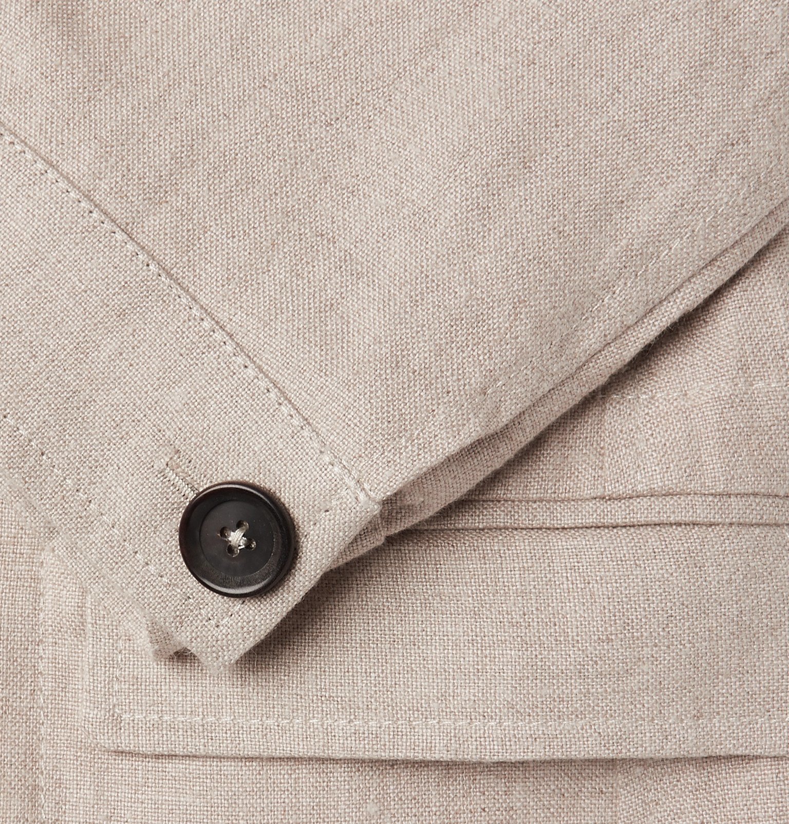 Oliver Spencer - Beige Brookes Unstructured Linen Suit Jacket - Neutrals