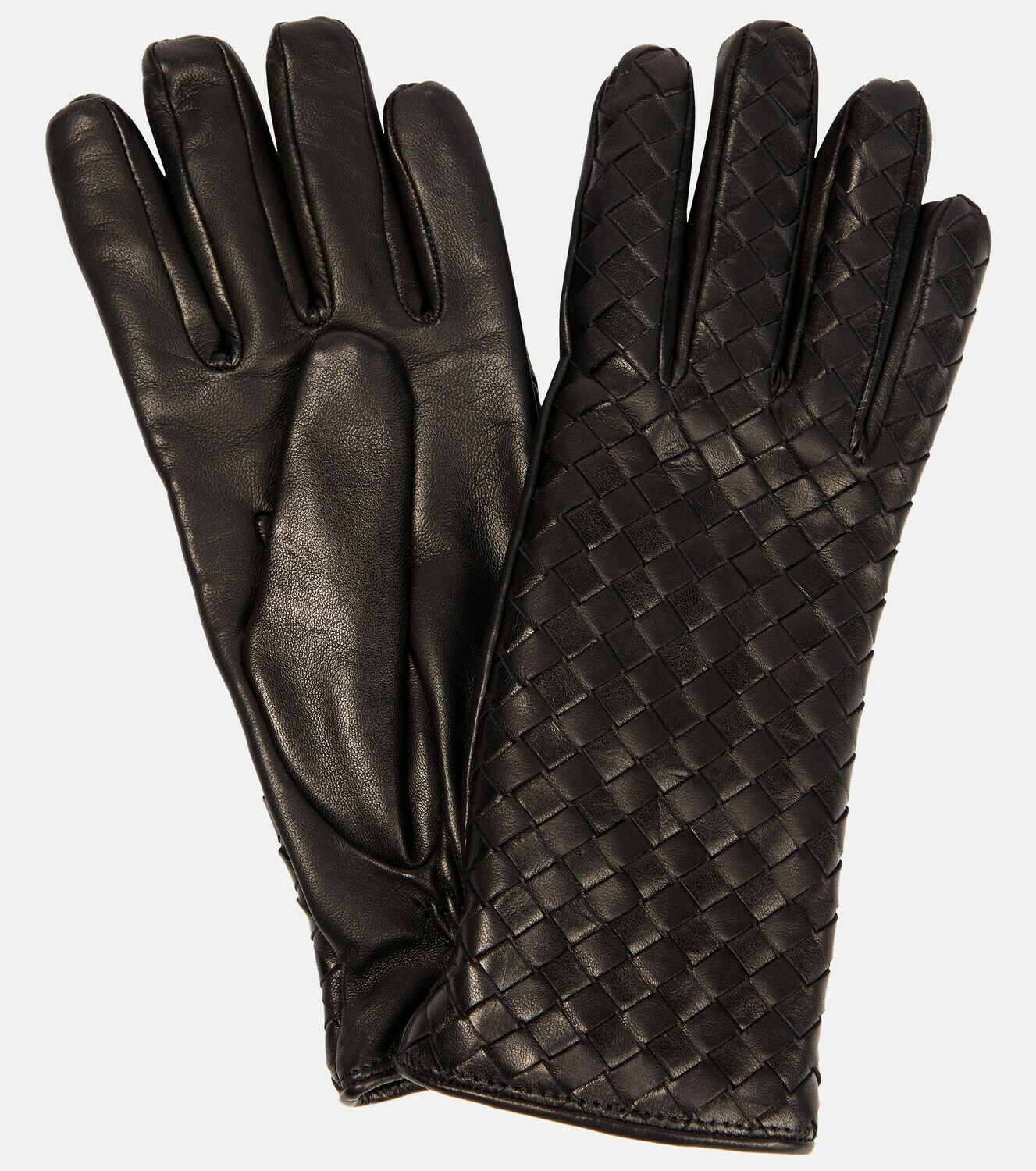 Bottega Veneta - Intrecciato leather gloves Bottega Veneta