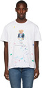 Polo Ralph Lauren White Paint Splatter T-Shirt