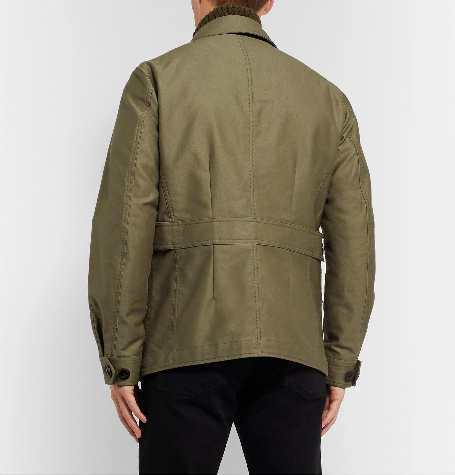 TOM FORD - Cotton-Twill Field Jacket - Green TOM FORD