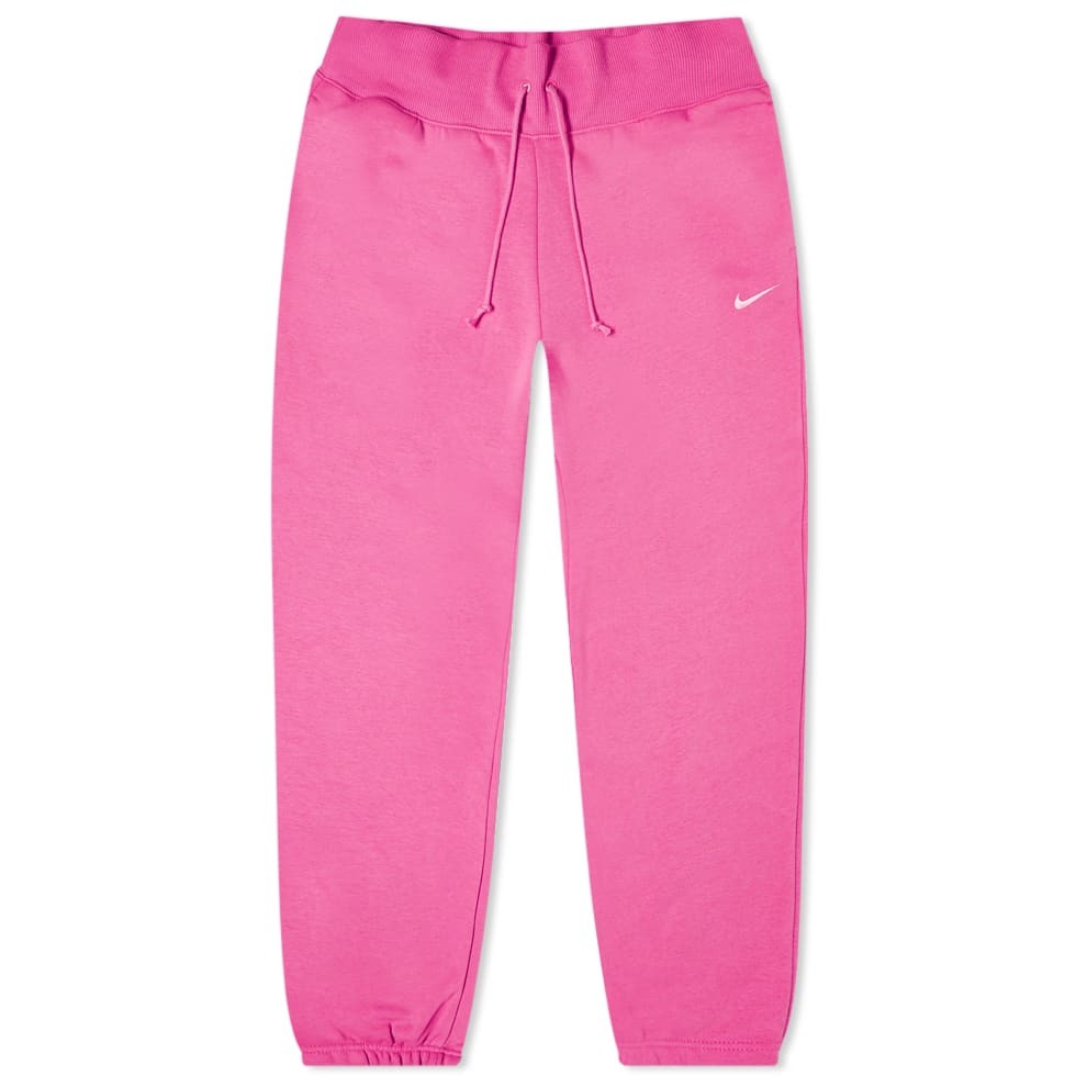 Nike Women's Phoenix Fleece Oversized Pant in Pinksicle/Sail Nike