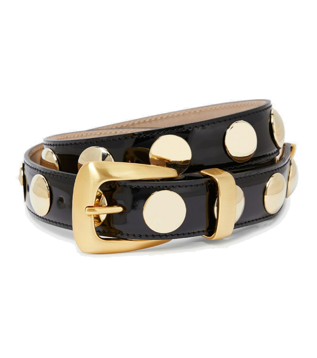 Khaite - Benny studded leather belt Khaite