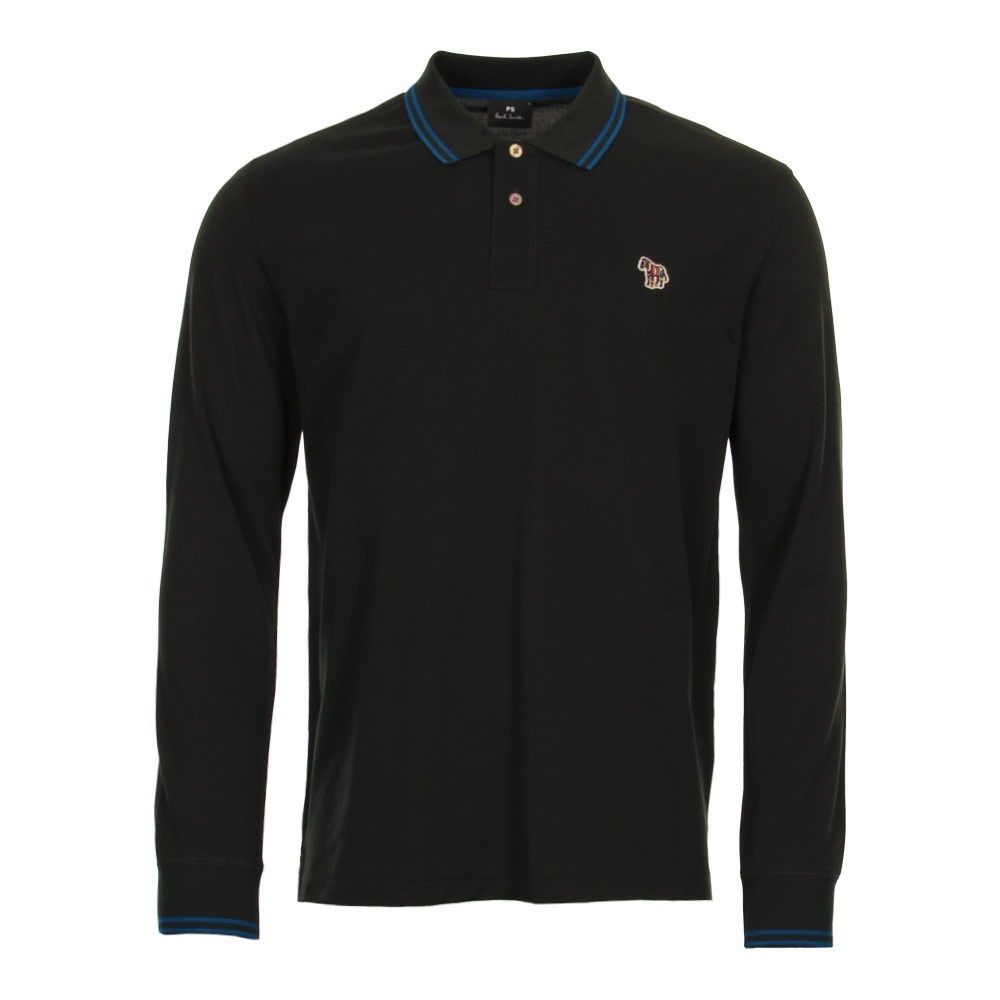 Zebra Polo Shirt - Very Dark Green Paul Smith