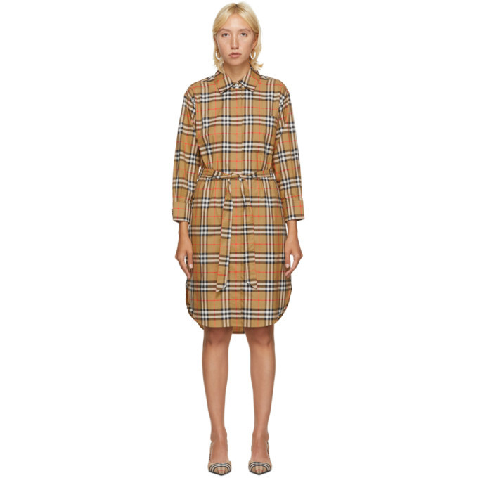 Photo: Burberry Beige Isotto Dress
