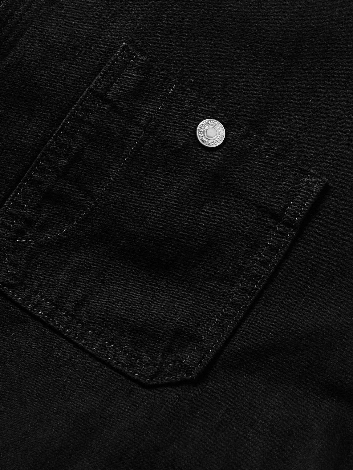 EDWIN - Rinsed Selvedge Denim Jacket - Black Edwin