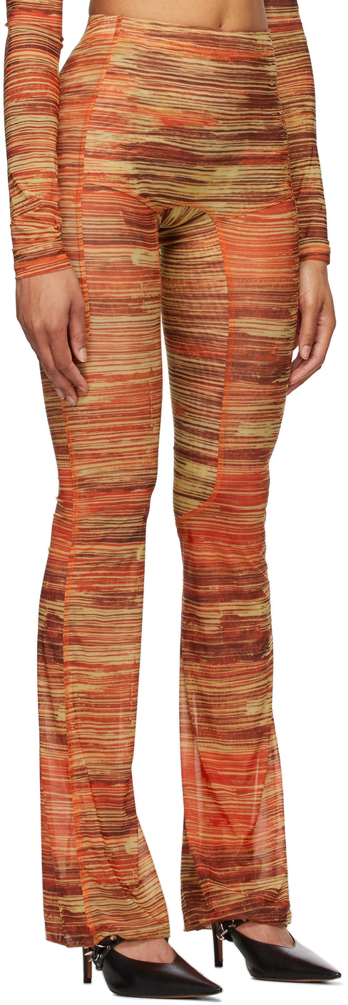 Charlotte Knowles Red Halcyon Leggings 