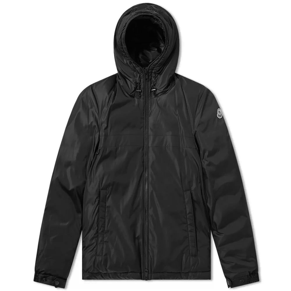 moncler logo hooded jacket