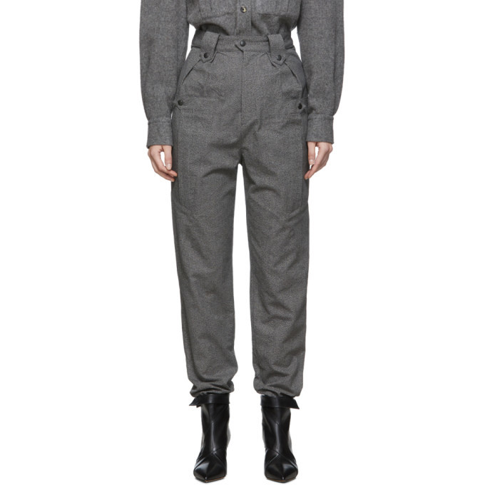 Isabel Marant Grey Tapered Yerris 