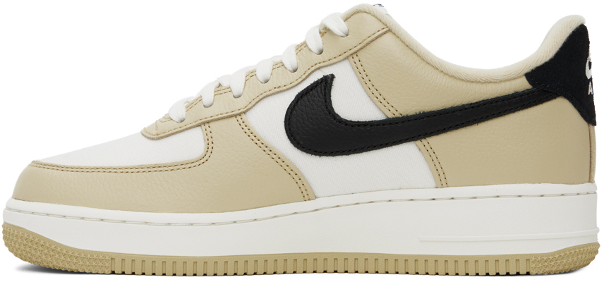 nike beige air force 1 shell trainers