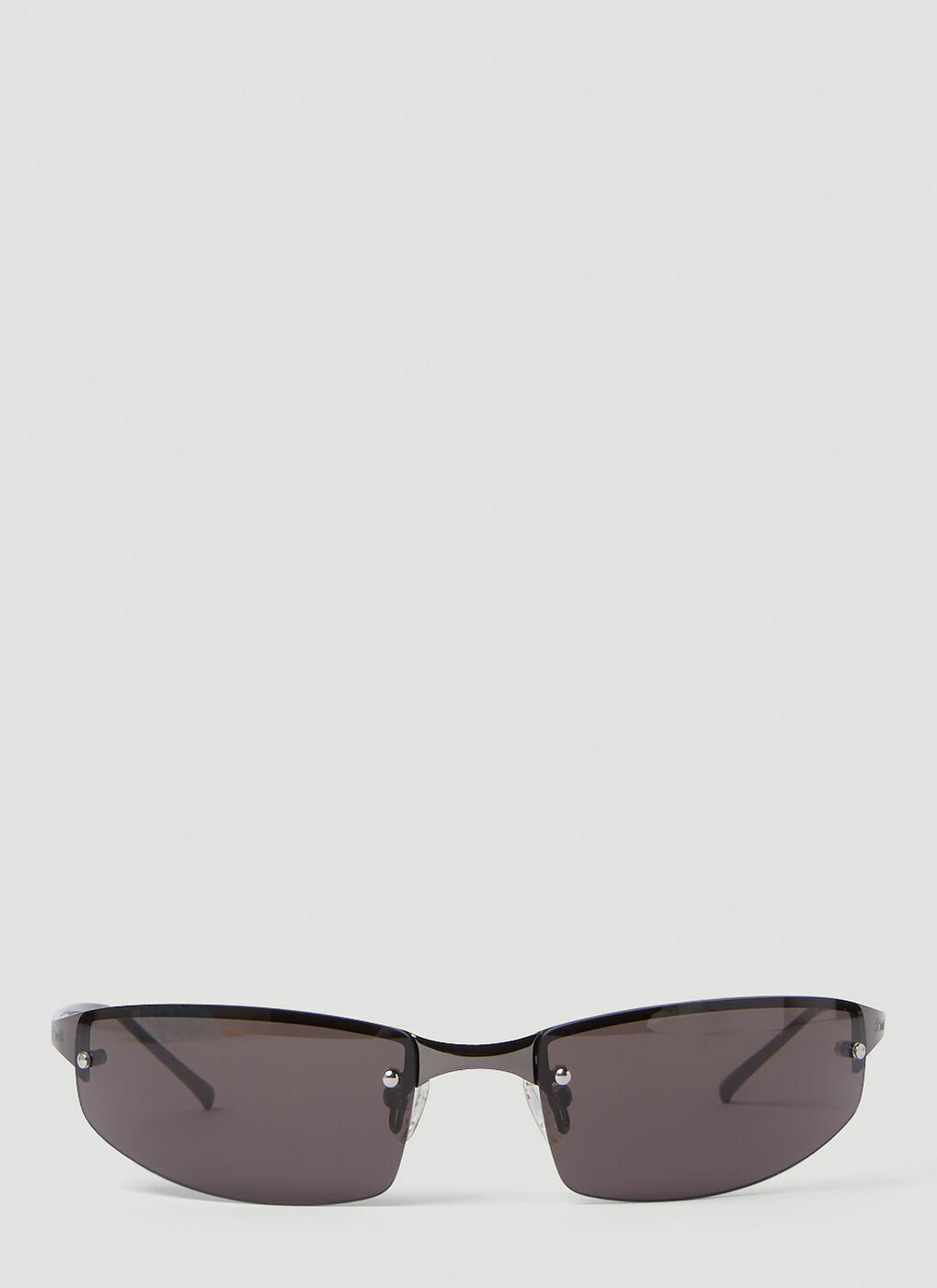 Rimless Sunglasses in Black GmbH