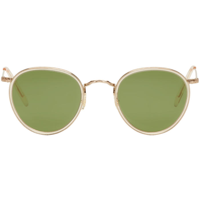 Oliver Peoples Gold Vintage Mp 2 Sunglasses Oliver Peoples