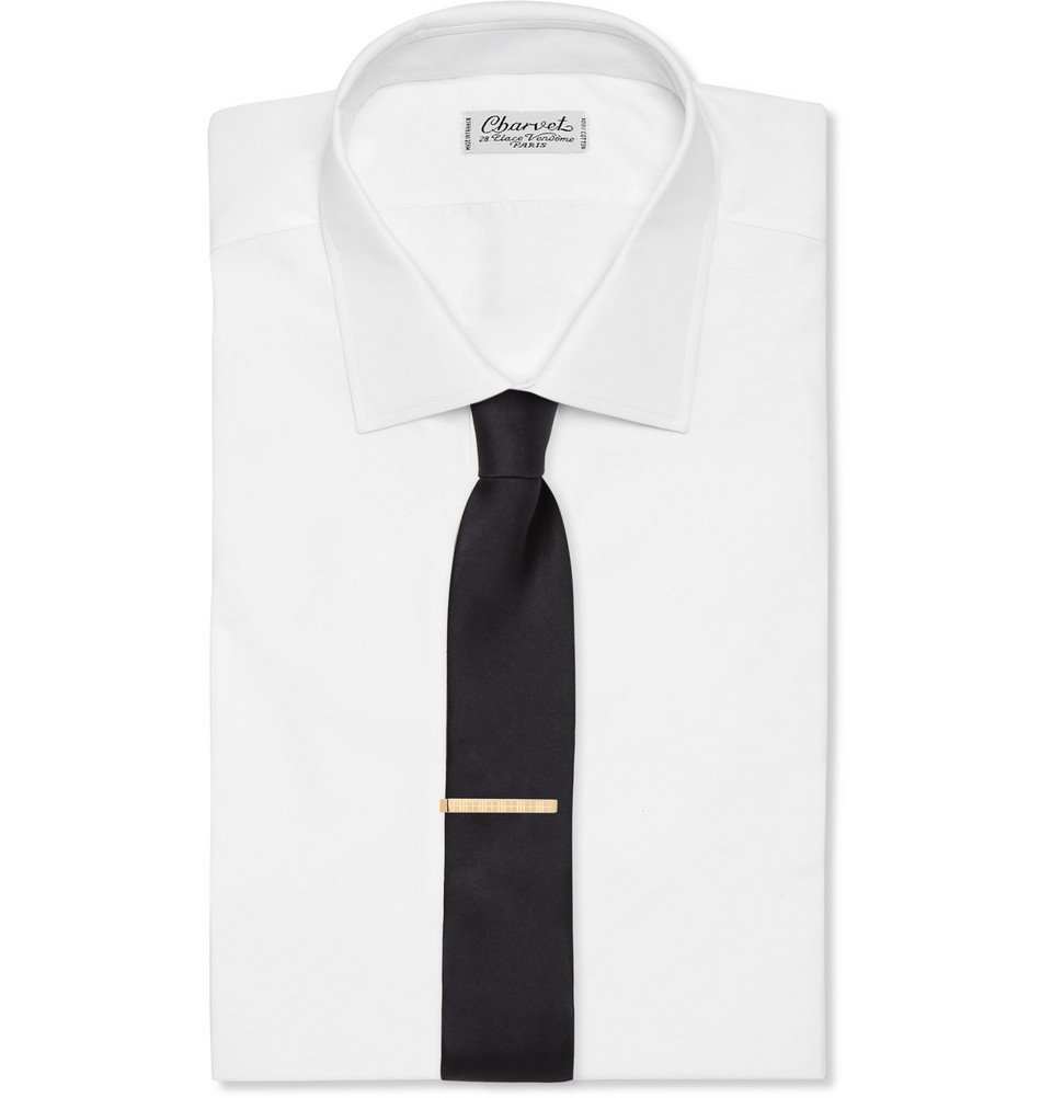 Burberry - Gold-Tone Tie Clip - Men - Gold Burberry