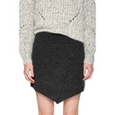 Isabel Marant Etoile Black Blithe Miniskirt