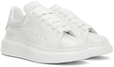 Alexander McQueen Kids White Glitter Oversized Sneakers