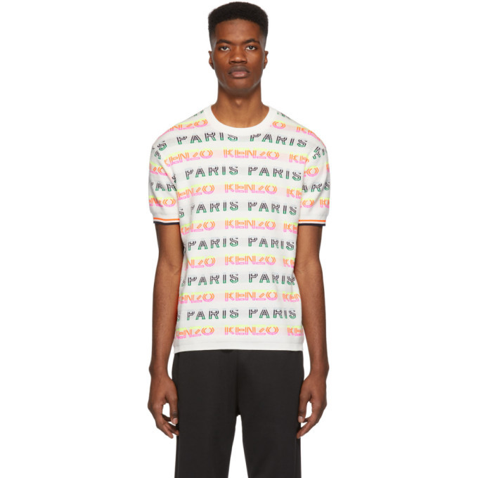 white kenzo paris t shirt