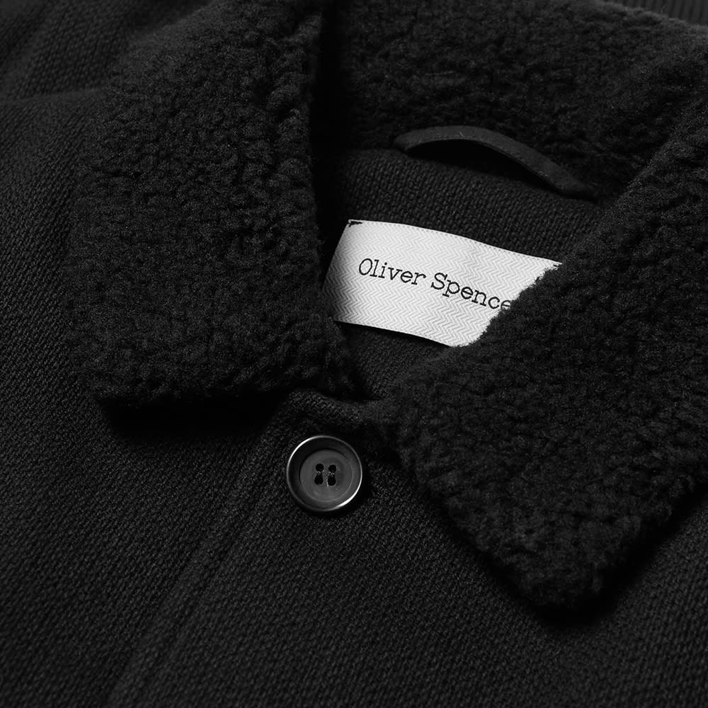 Oliver Spencer Foxham Shearling Collar Jacket