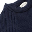 OLIVER SPENCER - Blenheim Ribbed Wool Sweater - Blue