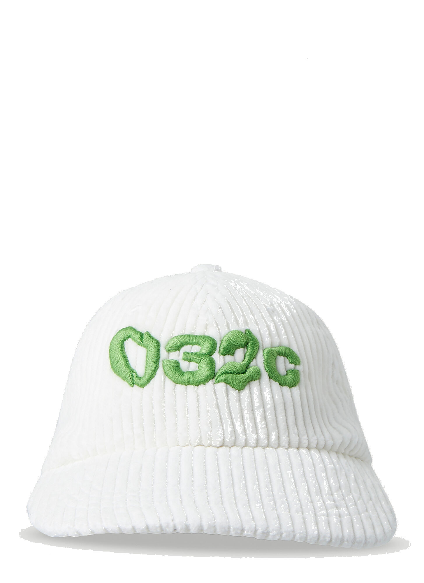 Photo: Glitch Logo Cord Cap in White