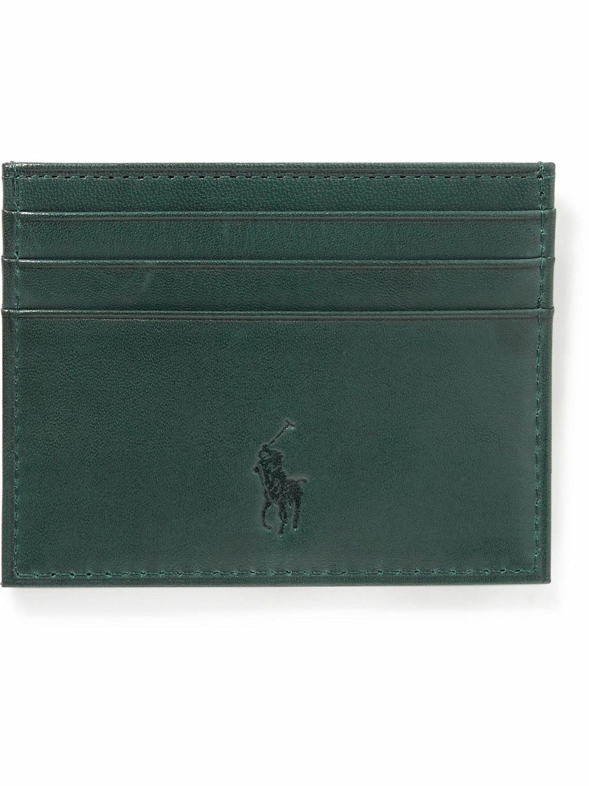 Photo: Polo Ralph Lauren - Logo-Embossed Leather Cardholder