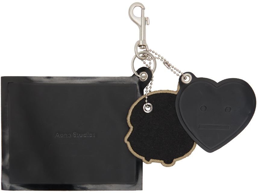 Acne Studios Silver Inflatable Keychain Acne Studios