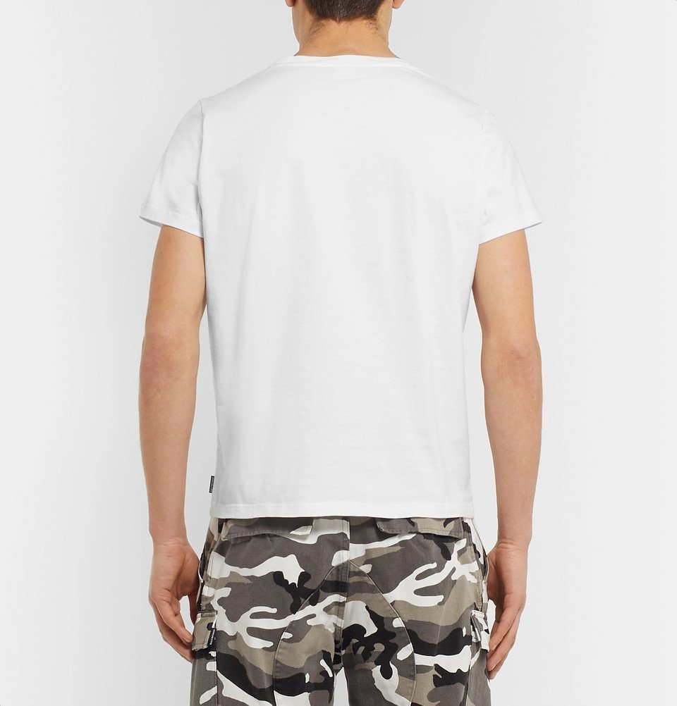 balenciaga slim fit t shirt