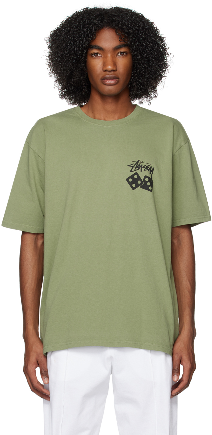 Stüssy Green Dice T-Shirt Stussy