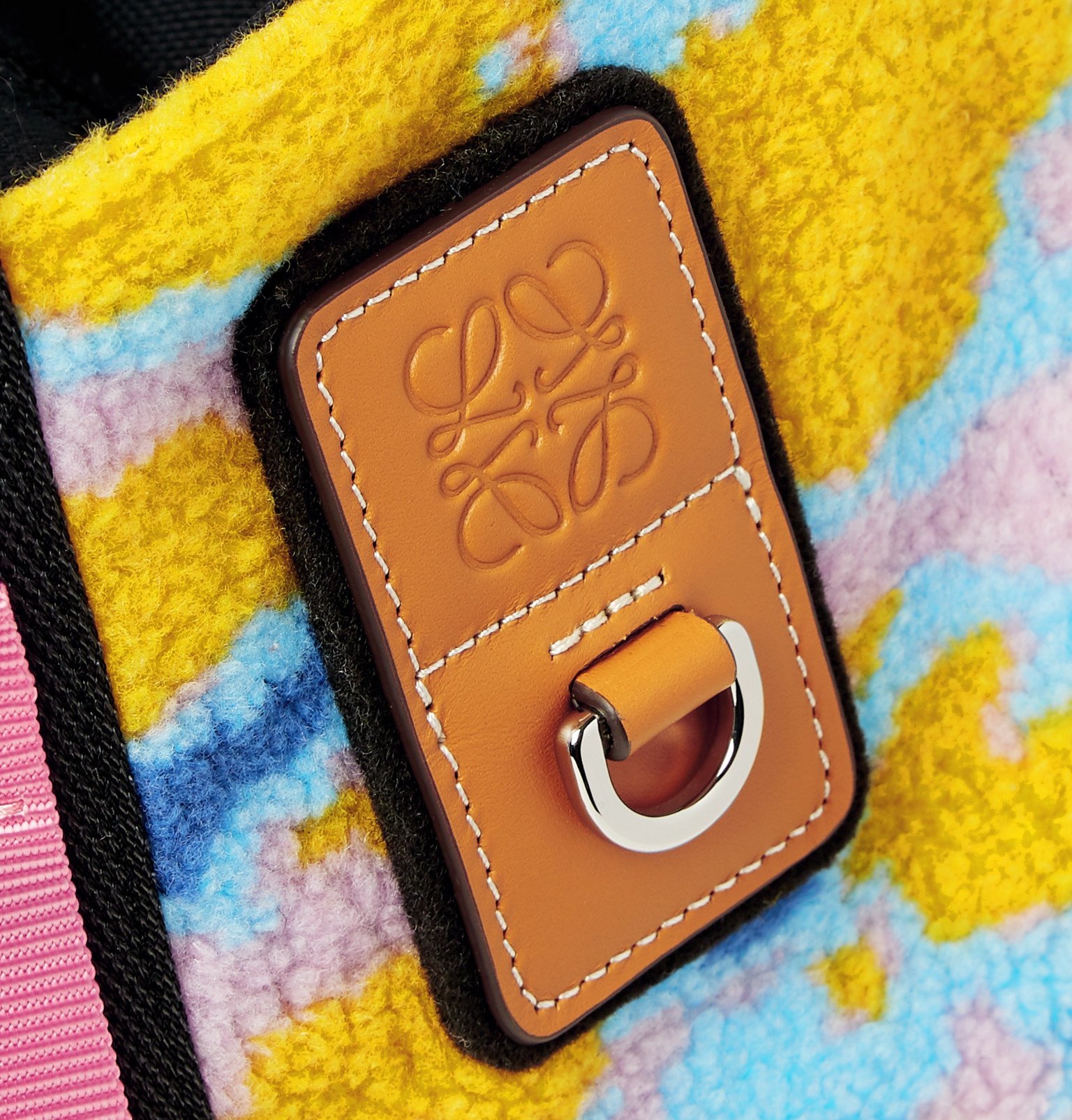 Loewe Eye/LOEWE/Nature Leather and bingTrimmed Camouflage