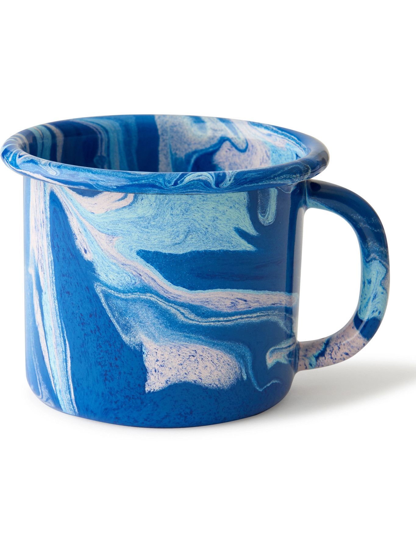 BORNN Large Marbled Enamelware Mug BORNN