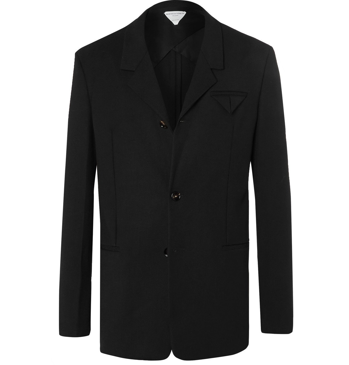 Photo: BOTTEGA VENETA - Slim-Fit Tech-Twill Suit Jacket - Black