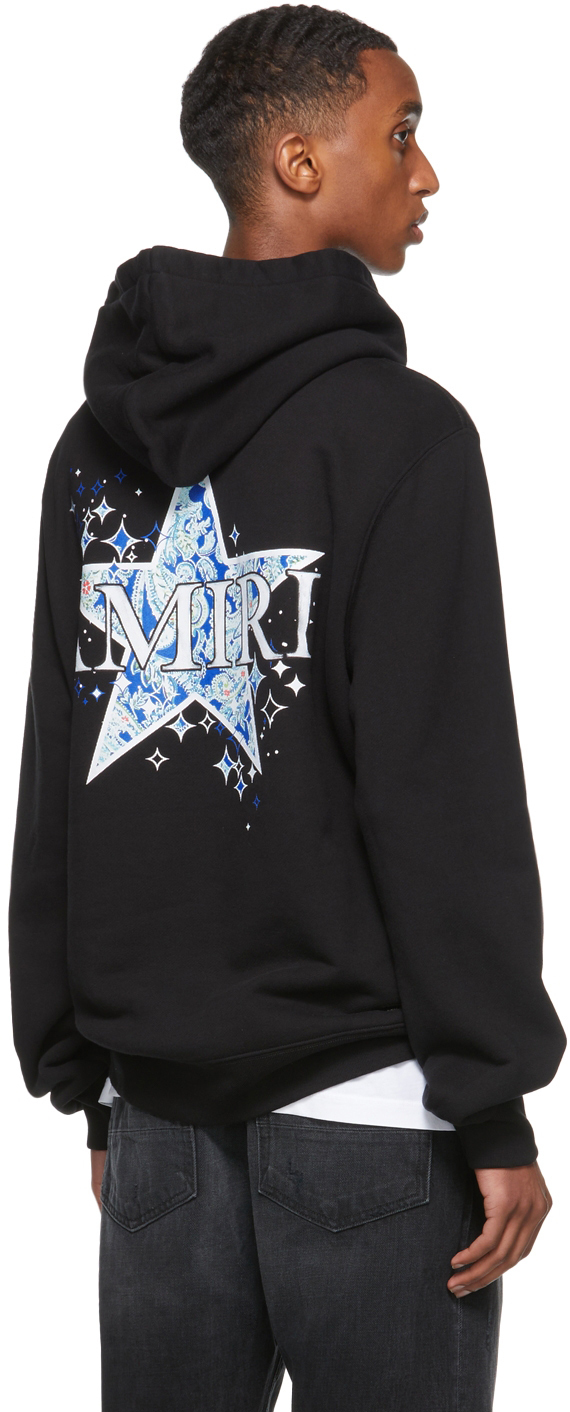 欲しいの 新品同様 AMIRI アミリ PAISLEY STAR HOODIE XLサイズ