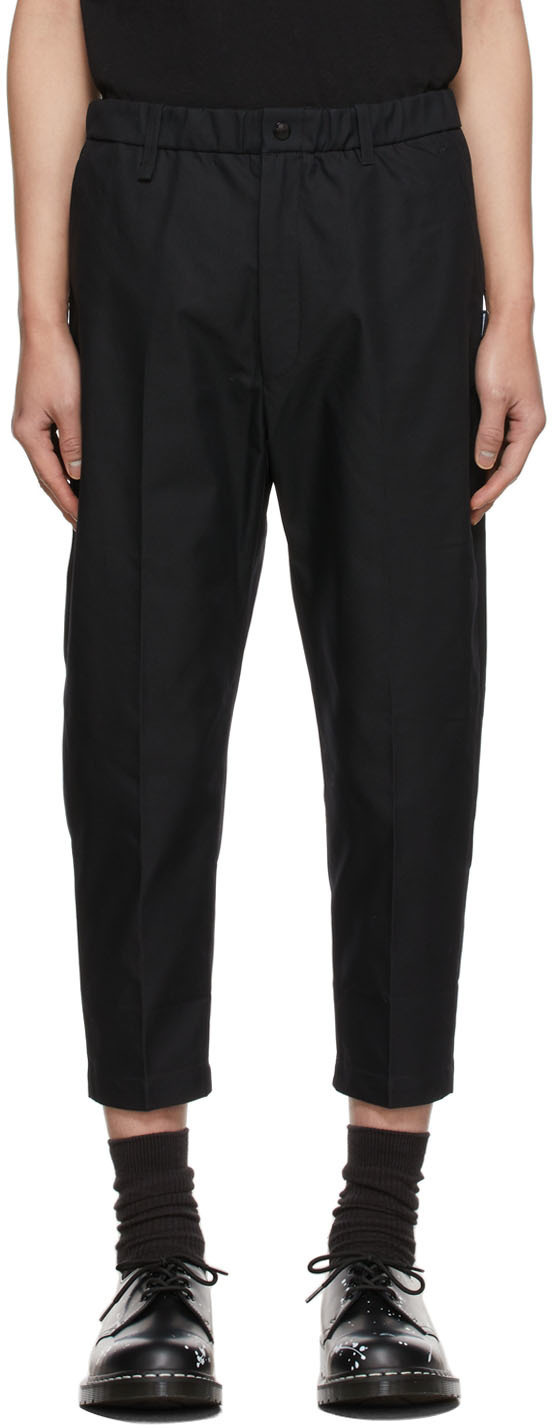 Neighborhood Black Tapered Trousers Neighborhood