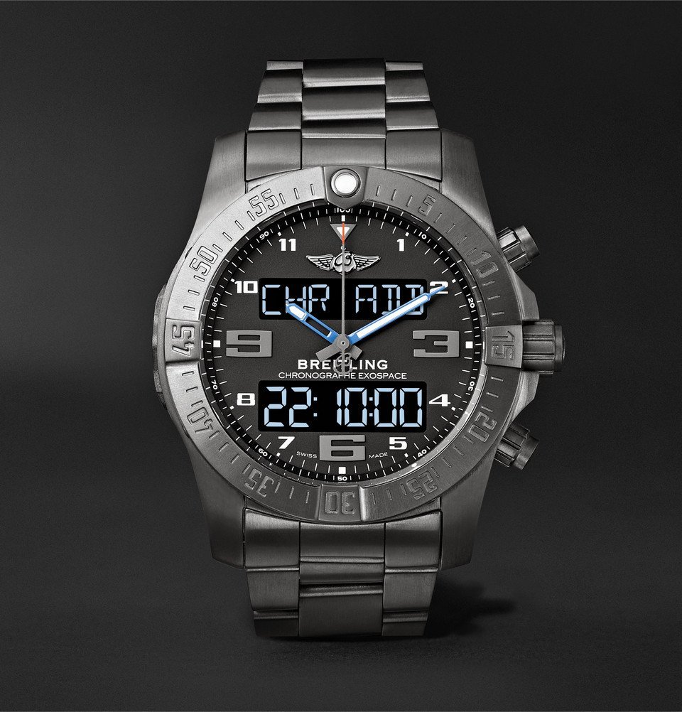 Exospace B55 SuperQuartz 46mm Titanium 