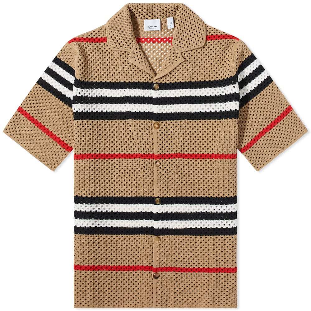 Burberry Malet Open Knit Vacation Shirt Burberry