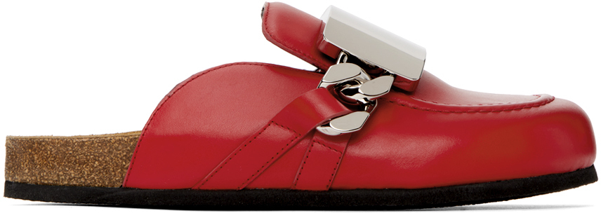 Photo: JW Anderson Red Gourmet Chain Mules