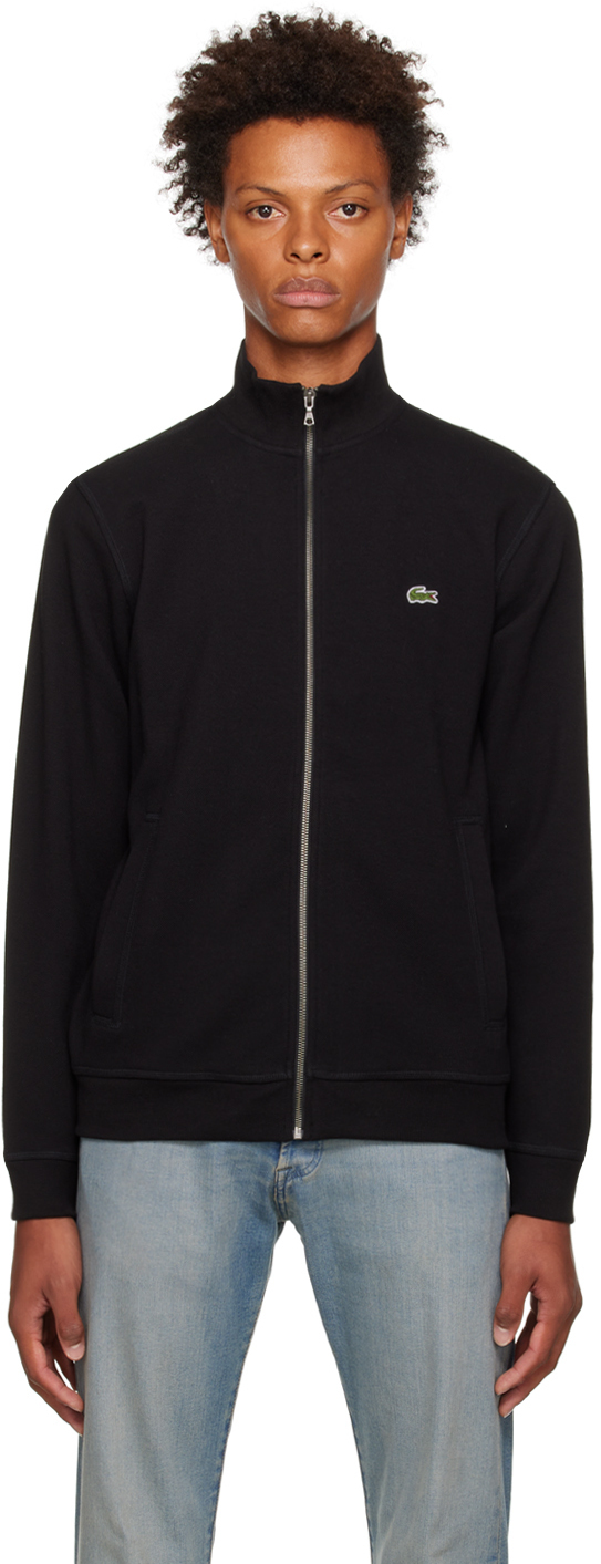 Lacoste Black Classic Zip Jacket Lacoste