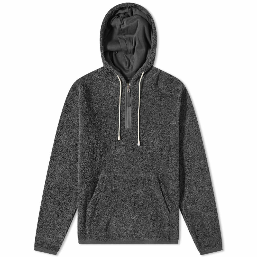 Universal Works Men's Beach Hoody in Grey Universal Works