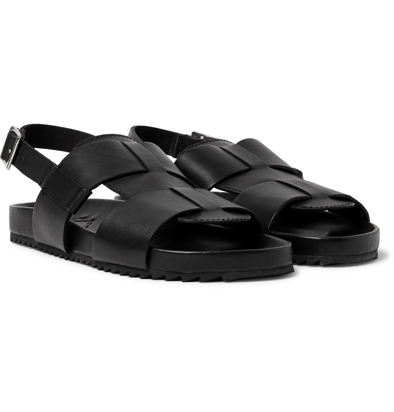 Grenson - Wiley Leather Sandals - Beige Grenson