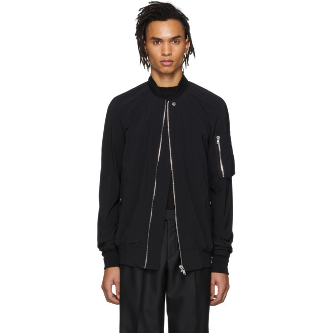 rick owens raglan bomber jacket