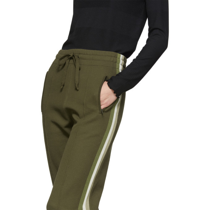 Isabel Marant Etoile Green Knit Docia Sporty Lounge Pants