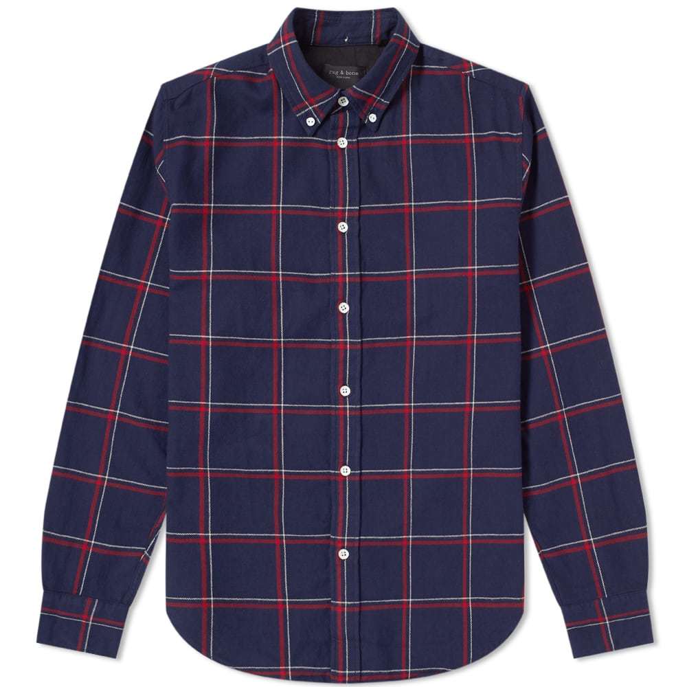 Rag & Bone Tomlin Check Shirt Rag and Bone