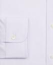 Brooks Brothers Men's Stretch Regent Regular-Fit Dress Shirt, Non-Iron Poplin Button-Down Collar Fine Stripe | Lavender