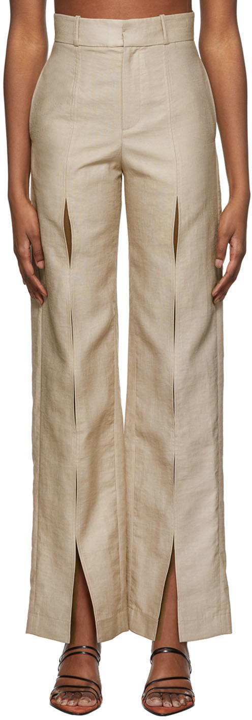 Photo: Yuzefi Khaki Split Trousers