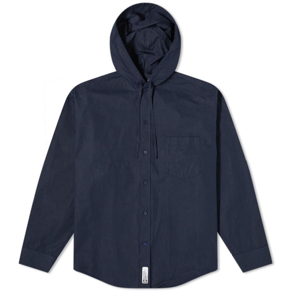 Balenciaga Hooded Cocoon Overshirt Balenciaga