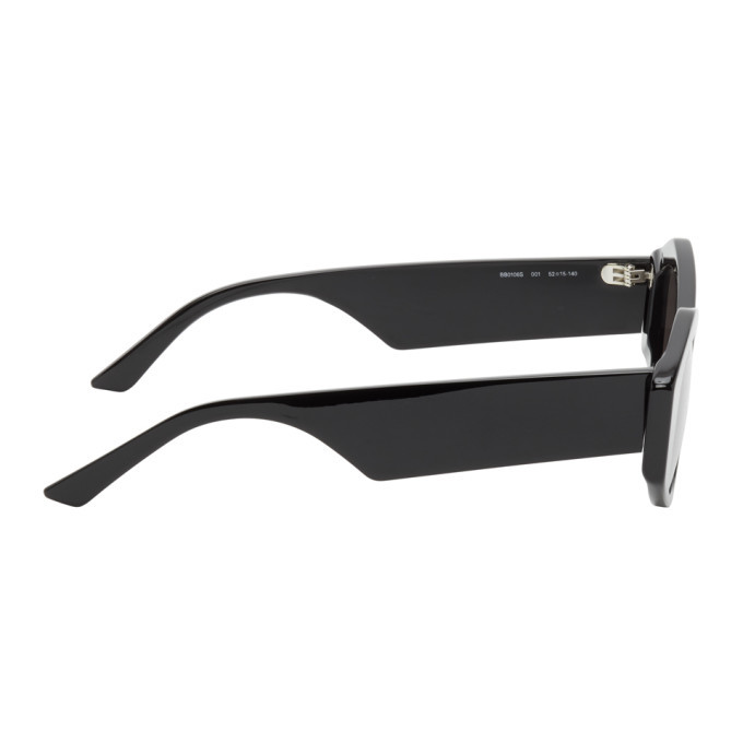 balenciaga black cat eye sunglasses