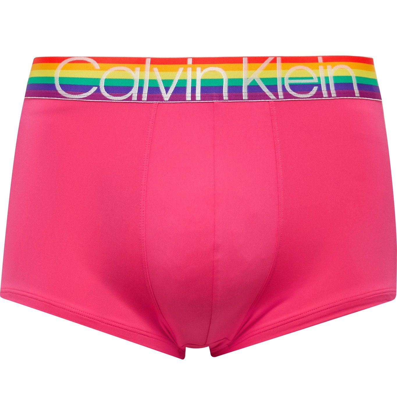 Calvin Klein Underwear - Stretch-Jersey Boxer Briefs - Pink Calvin Klein  Underwear