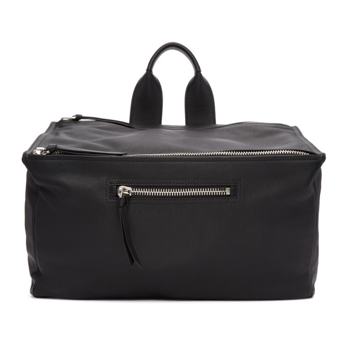 Givenchy Black Leather Pandora Messenger Bag Givenchy