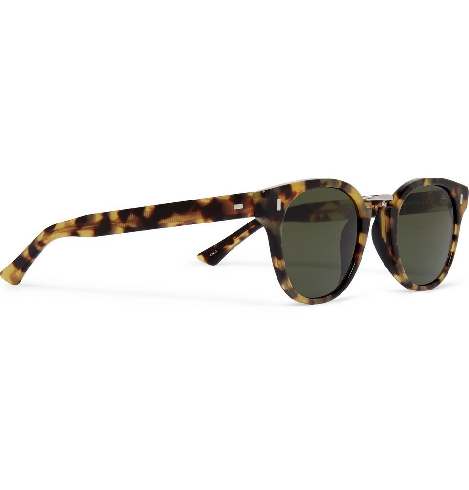 Cutler and Gross - Round-Frame Tortoiseshell Acetate Sunglasses ...