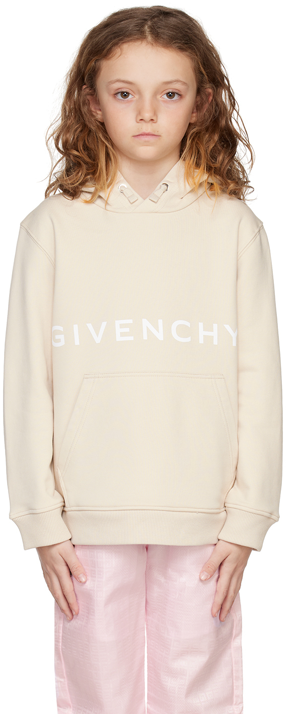 Givenchy Red Distressed Box Logo Hoodie Givenchy